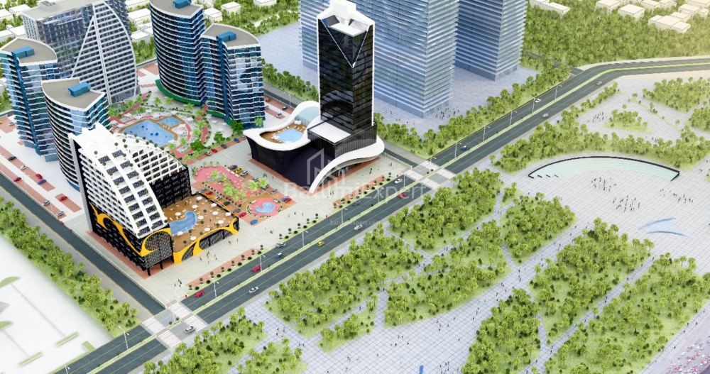Mənzil 30.7 m² - Lech və Maria Kachinsky, Batumi, Gürcüstan