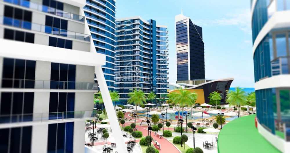 Tikilməkdə olan obyekt 55.7 m² - Lech və Maria Kachinsky, Batumi, Gürcüstan