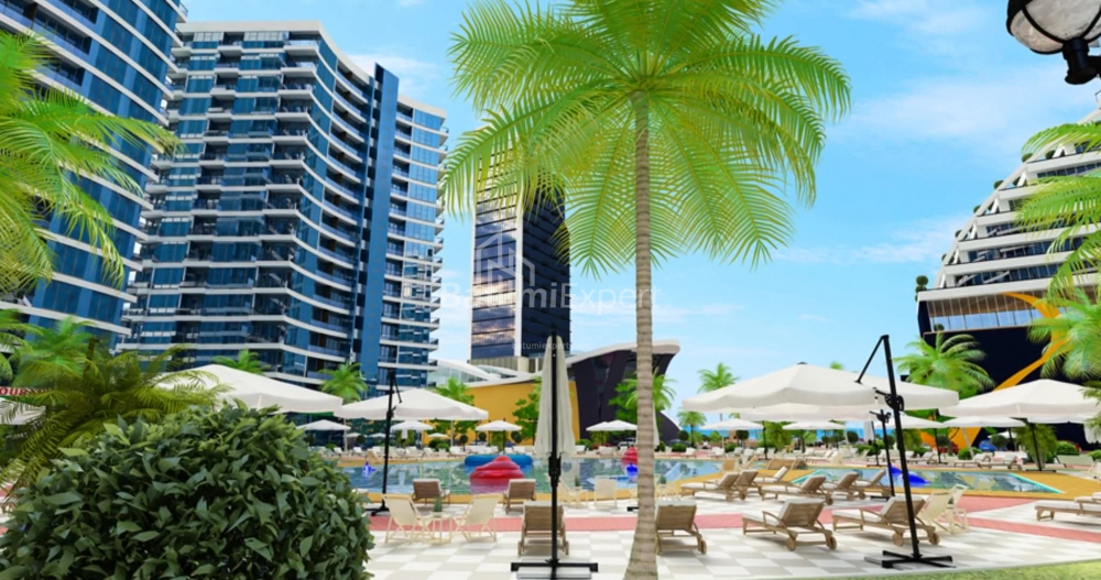 Tikilməkdə olan obyekt 74.8 m² - Lech və Maria Kachinsky, Batumi, Gürcüstan