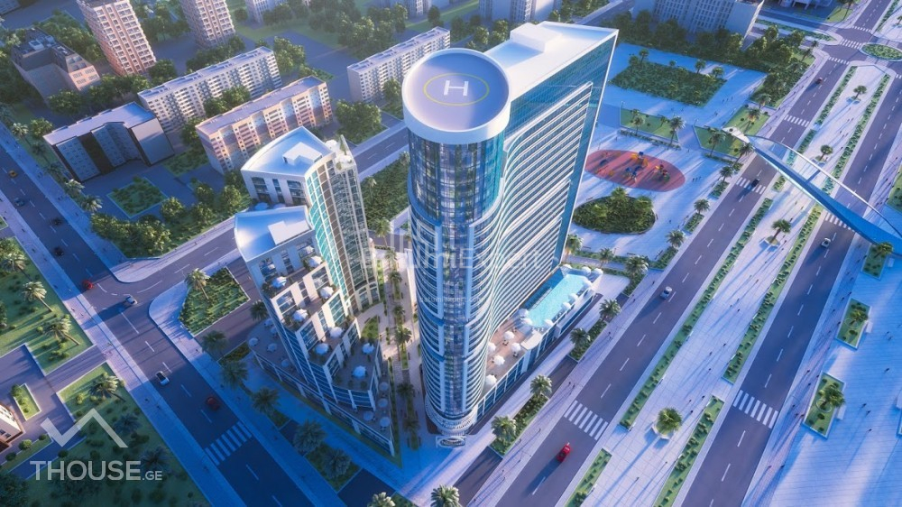 Mənzil 59.4 m² - Qəhrəmanlar Xiyabanı, Batumi, Gürcüstan