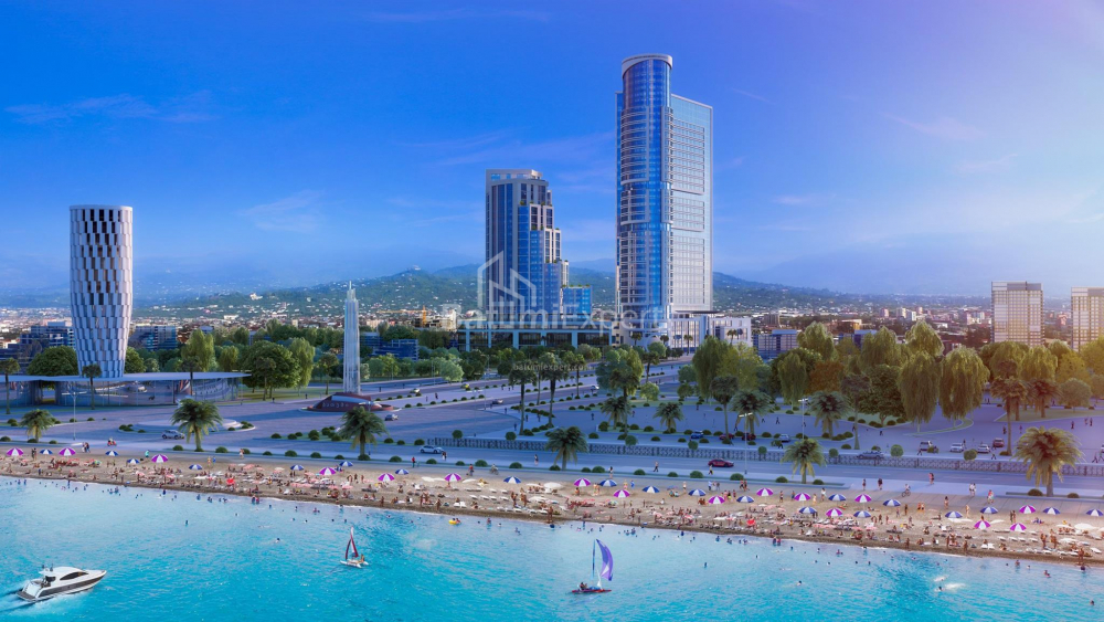 Mənzil 54 m² - Qəhrəmanlar Xiyabanı, Batumi, Gürcüstan