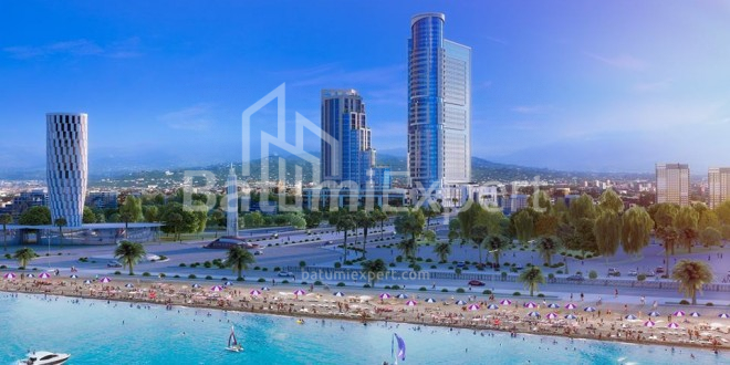 Mənzil 43.2 m² - Qəhrəmanlar Xiyabanı, Batumi, Gürcüstan