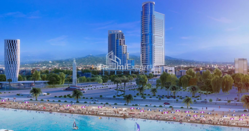 Mənzil 59.4 m² - Qəhrəmanlar Xiyabanı, Batumi, Gürcüstan