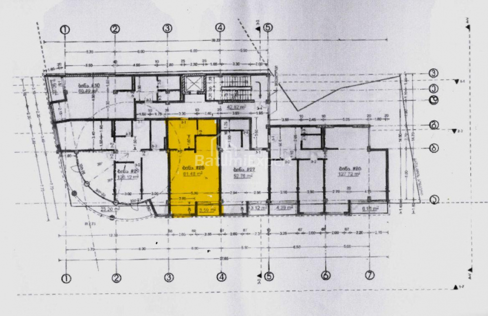 Mənzil 62 m² - Yurievskaya, Batumi, Gürcüstan