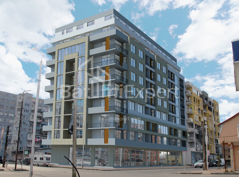 Tikilməkdə olan obyekt 58.5 m² - Komaxidze, Batumi, Gürcüstan