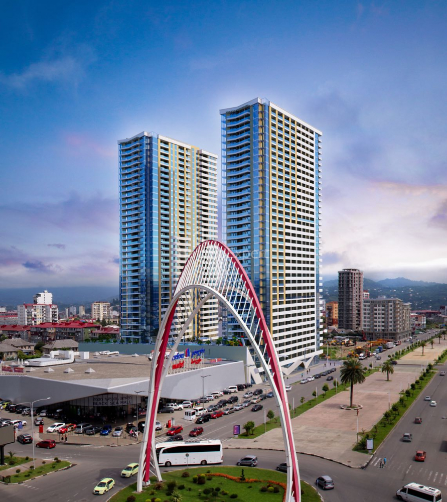 Mənzil 35.2 m² - Zhiuli Shartava, Batumi, Gürcüstan