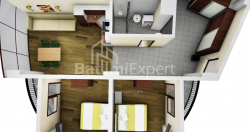 Mənzil 84.98 m² - Mezqvarta, Chakvi, Gürcüstan