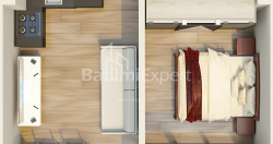 Mənzil 1-комн 49.6 m² - Mezqvarta, Chakvi