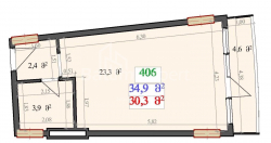 Mənzil 34.9 m² - Lech və Maria Kachinsky, Batumi, Gürcüstan