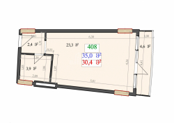 Mənzil 35 m² - Lech və Maria Kachinsky, Batumi, Gürcüstan