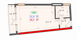 Tikilməkdə olan obyekt 1-комн 34.8 m² - Lech və Maria Kachinsky, Batumi