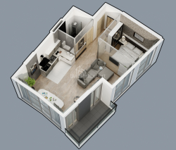 Tikilməkdə olan obyekt 2-комн 55.7 m² - Lech və Maria Kachinsky, Batumi