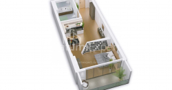 Mənzil 59.4 m² - Qəhrəmanlar Xiyabanı, Batumi, Gürcüstan