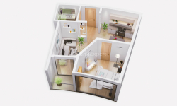 Mənzil 30.3 m² - Qəhrəmanlar Xiyabanı, Batumi, Gürcüstan