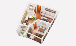 Mənzil 32.6 m² - Qəhrəmanlar Xiyabanı, Batumi, Gürcüstan