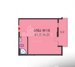 Mənzil 41 m² - Yurievskaya, Batumi, Gürcüstan