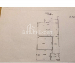 Mənzil 3-комн 73 m² - İvane Cavaxişvili, Batumi