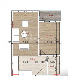 Mənzil 2-комн 58 m² - İlya Çavçavadze, Batumi