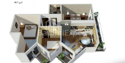 Mənzil 69 m² - Yurievskaya, Batumi, Gürcüstan