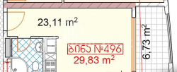 Mənzil 30 m² - Tbel-Abuseridze, Batumi, Gürcüstan