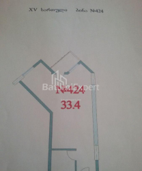 Mənzil 33 m² - Zuraba Qorqiladze, Batumi, Gürcüstan