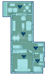 Tikilməkdə olan obyekt 50.3 m² - Rustaveli, Chakvi, Gürcüstan