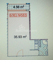 Mənzil 40.5 m² - Tbel-Abuseridze, Batumi, Gürcüstan