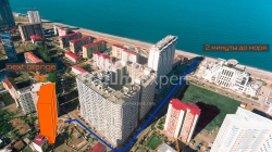 Mənzil 33.1 m² - Şalva İnasaridze, Batumi, Gürcüstan