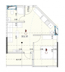 Tikilməkdə olan obyekt 2-комн 38.5 m² - Qriqola Lortkipanidze, Batumi