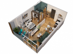 Mənzil 2-комн 47 m² - Zhiuli Shartava, Batumi